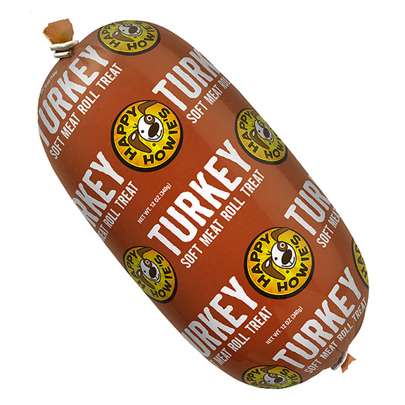 Turkey Soft Meat Roll Natural Training Dog Treats
