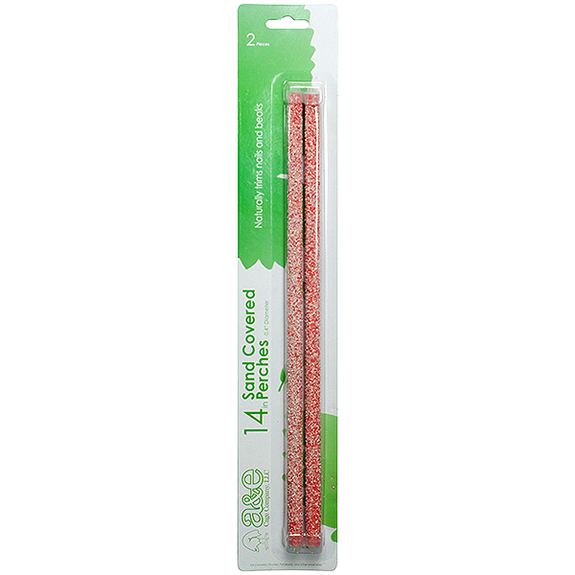 Sand Covered Wooden Replacement Bird Perches