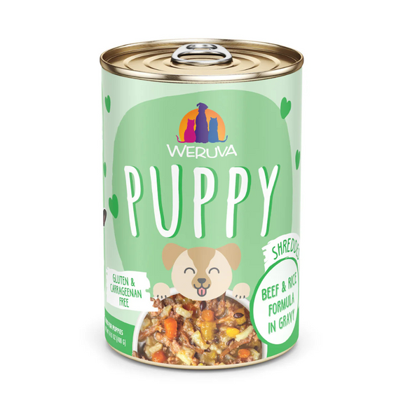 Puppy Beef & Rice Formula in Gravy Canned Grain-Free Dog Food