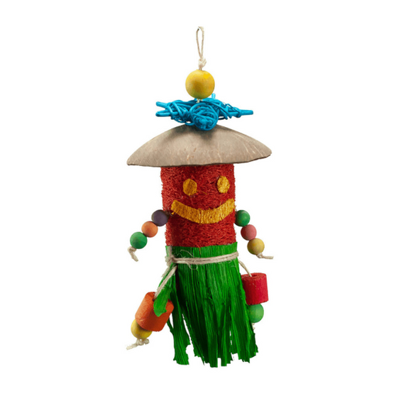 Nibbles Tiki Man Small Animal Chew Toy