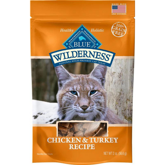 Wilderness Chicken and Turkey Grain-Free Soft Cat Treats