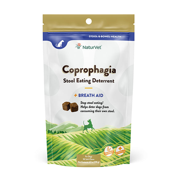 Coprophagia Stool Eating Deterrent Plus Breath Aid Dog Soft Chews