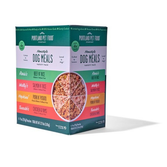 Homestyle Dog Meal Variety Pack Pouches Wet Dog Food