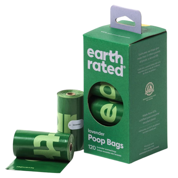 Lavender-Scented Poop Bags Roll for Dogs