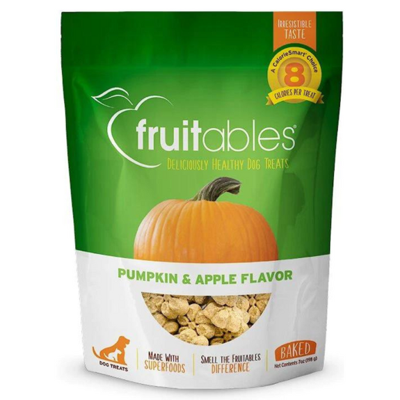 Crunchy Pumpkin and Apple Dog Treats
