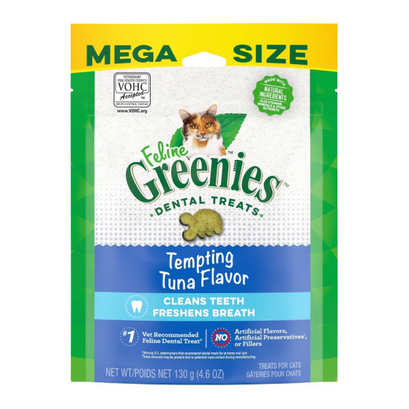 Feline Dental Tempting Tuna Flavor Cat Treats
