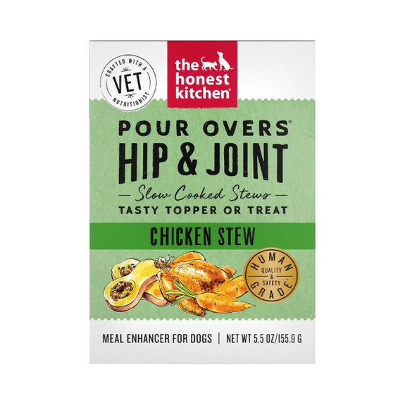 Functional Pour Overs Hip & Joint Support Chicken Stew Recipe Grain-Free Wet Food Topper for Dogs