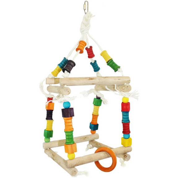 Jungle Canopy Jungle Gym Hanging Bird Toy