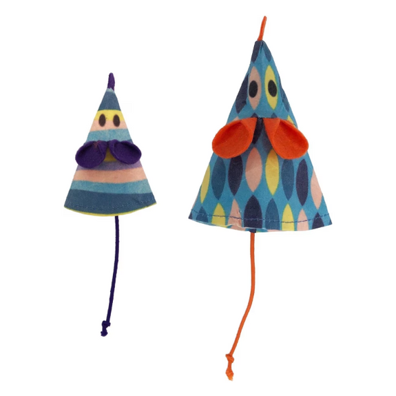 Bat-A-Bout Vibez Mice Catnip Cat Toy