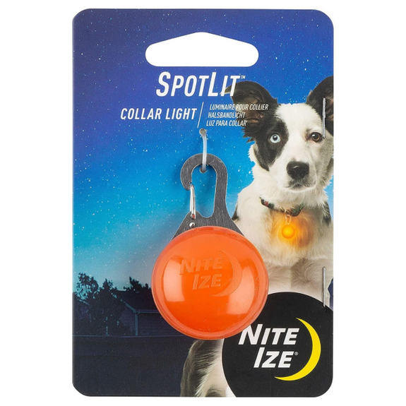 SpotLit LED Collar Attachment Orange