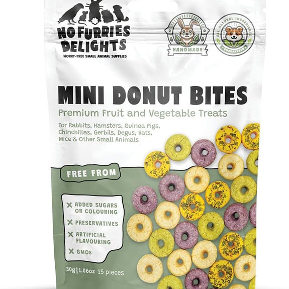 Mini Donut Bites Premium Fruit and Vegetable Mix