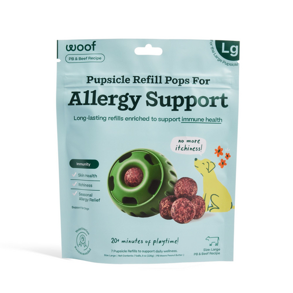 Pupsicle Refill Pops Long Lasting Dog Treat Allergy Support Recipe