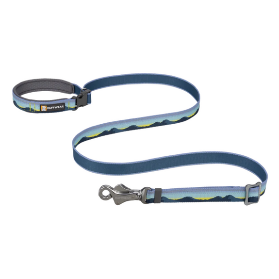 Crag EX Reflective Adjustable Hand Held or Waist Worn Dog Leash Alpine Dawn