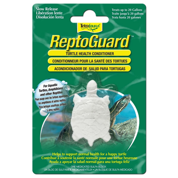 Tetrafauna ReptoGuard Turtle Health Water Conditioner Aquarium Treatment