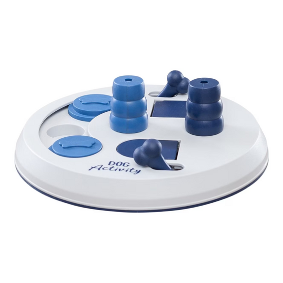 Flip & Fun Puzzle Strategy Board Game Treat-Dispensing Dog Toy