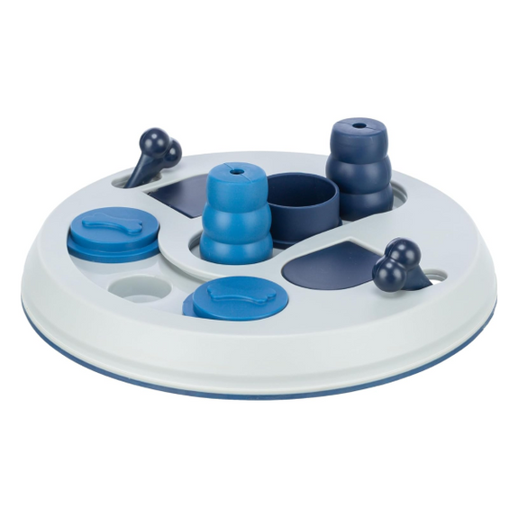 Hide N' Slide Puzzle Strategy Board Game Treat Dispensing Dog Toy
