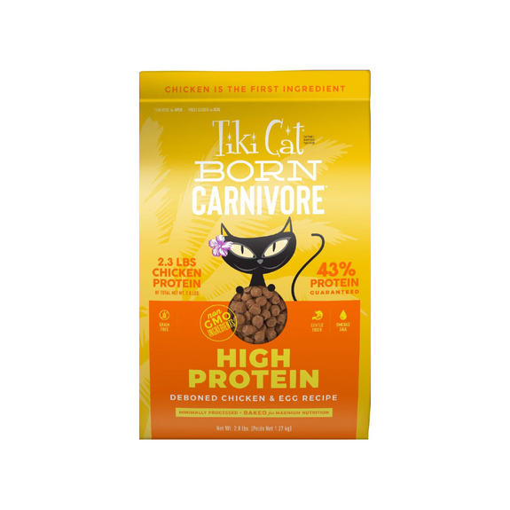 Born Carnivore High Protein: Deboned Chicken & Egg Cat Kibble