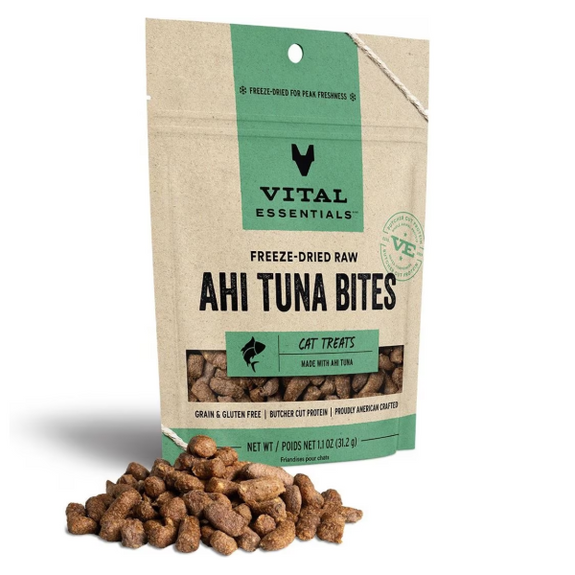 Vital Cat Ahi Tuna Freeze-Dried Grain-Free Cat Treats