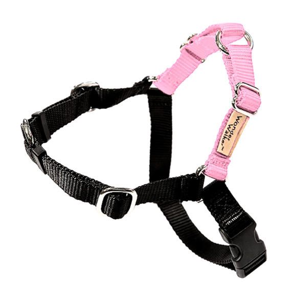 Wonder Walker No-Pull Body Halter Dog Harness Light Pink
