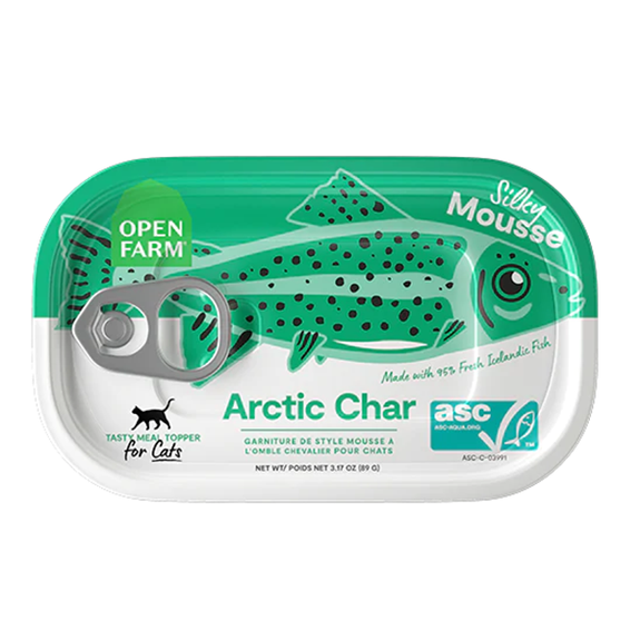Silky Mousse Toppers Arctic Char Recipe Wet Canned Cat Food