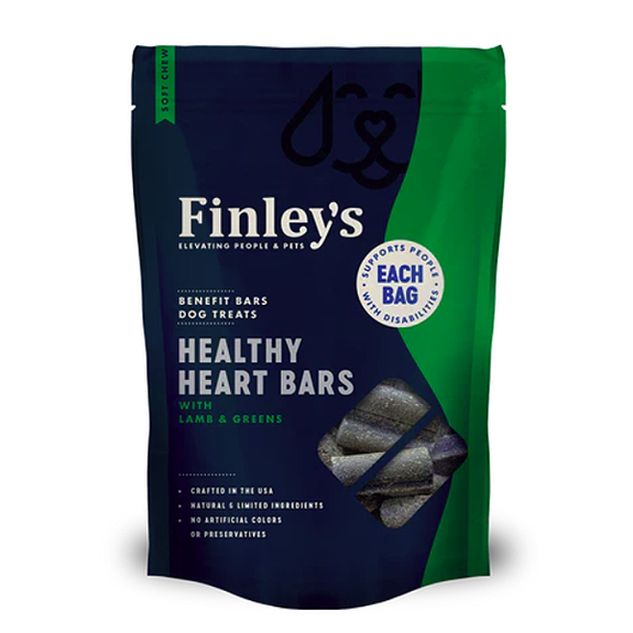 Benefit Bars Healthy Heart Lamb & Greens Soft Dog Treats