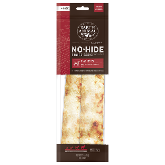 No-Hide Beef Strips Rawhide Alternative Dog Chew