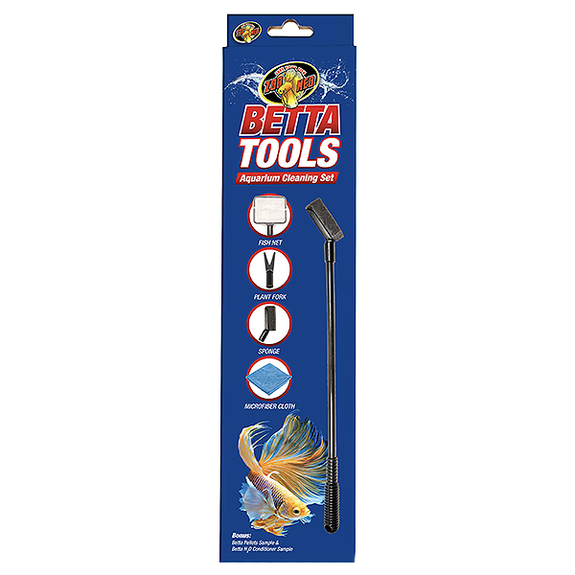 Betta Tools 4 Piece Complete Small Aquarium Cleaning Set