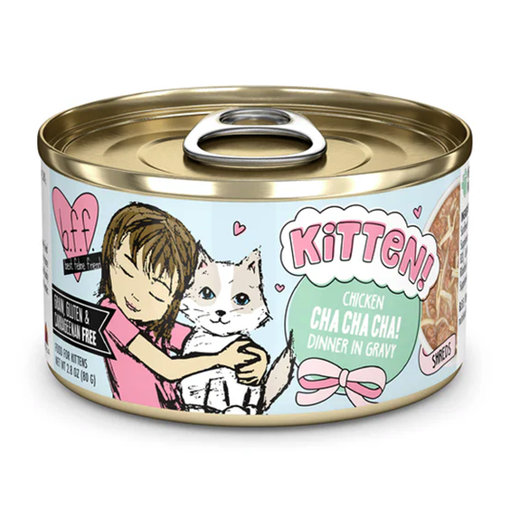 B.F.F. Kitten Cha Cha Cha! Chicken Dinner in Gravy Grain-Free Canned Cat Food