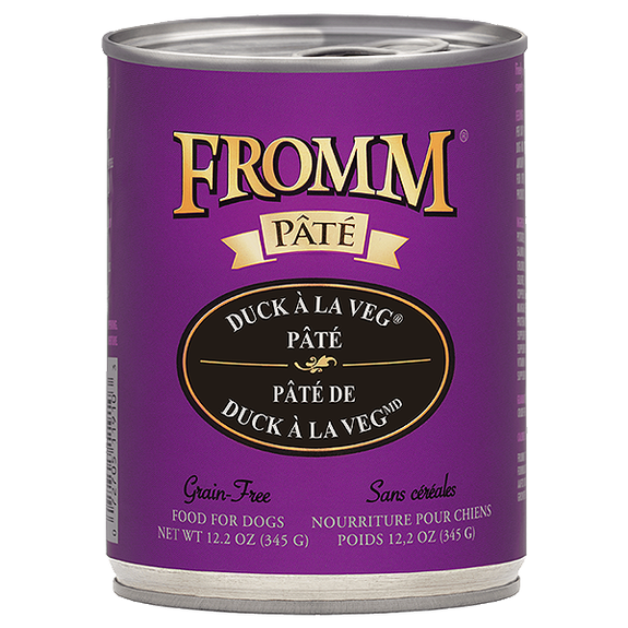 Duck A La Veg Pate Grain-Free Wet Canned Dog Food
