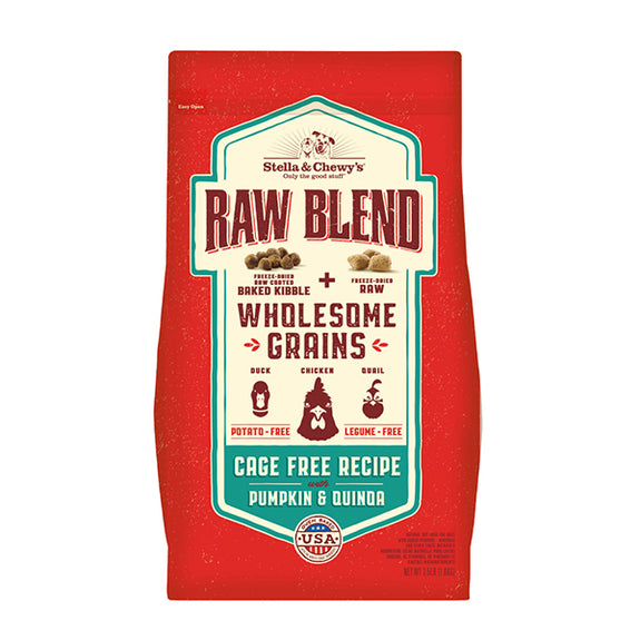 Raw Coated Kibble with Wholesome Grains Cage Free Recipe Dry Dog Food