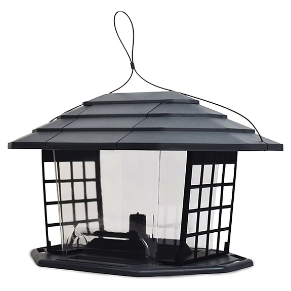 EcoBistro Recycled Materials Hanging Wild Bird Feeder