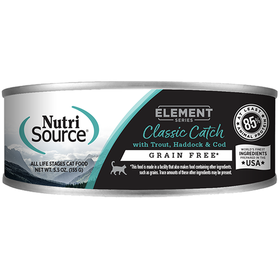 Element Series Classic Catch with Trout, Haddock & Cod Grain-Free Wet Canned Cat Food