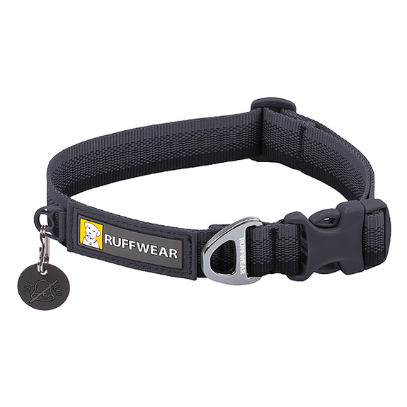 Front Range Soft & Durable Everyday Dog Collar Basalt Grey