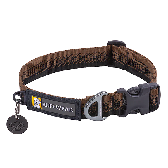 Front Range Soft & Durable Everyday Dog Collar Moonlight Fade Brown & Black