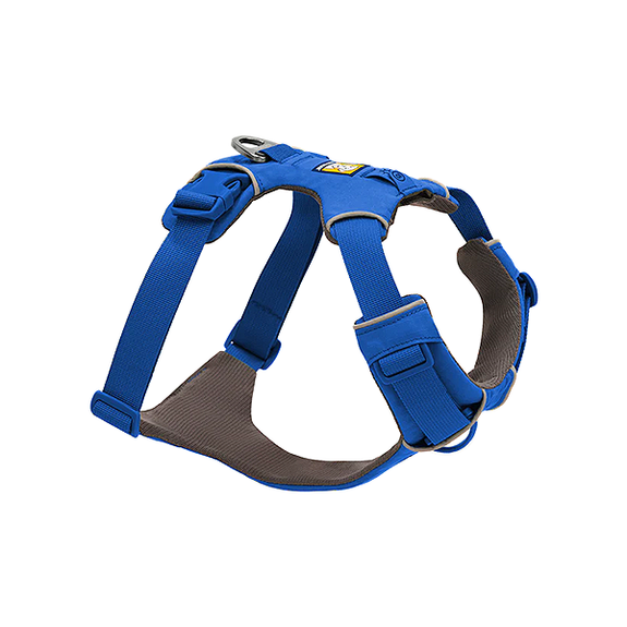 Front Range Padded Everyday Dog Harness Blue Pool