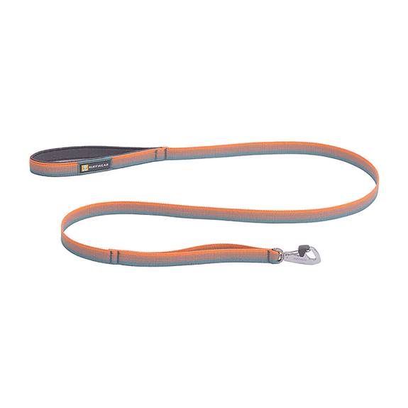 Front Range Everyday Dog Leash Spring Fade Orange & Green