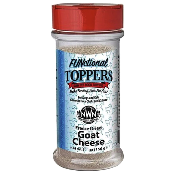 FUNctional Freeze-Dried Raw Toppers Goat Cheese Sprinkle for Dogs & Cats