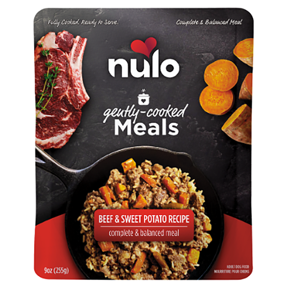 Gently Cooked Meals Beef & Sweet Potato Recipe Wet Pouch Dog Food
