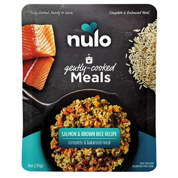 Gently Cooked Meals Salmon & Brown Rice Recipe Wet Pouch Dog Food