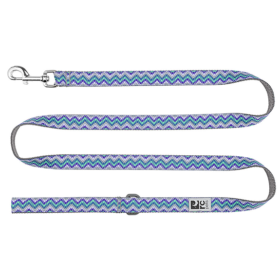 Dog Leash with Reflective Label Purple Maze