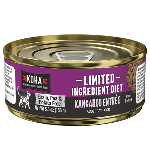 Limited Ingredient Diet Kangaroo Entree Pate Grain-Free Wet Canned Cat Food