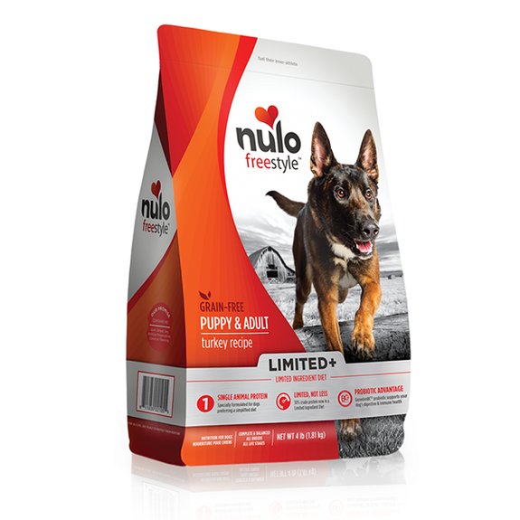 FreeStyle Limited+ Grain-Free Turkey Recipe Puppy & Adult Dry Dog Food