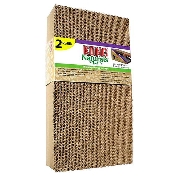 Naturals Scratcher Refill Corrigated Cardboard Cat Toy