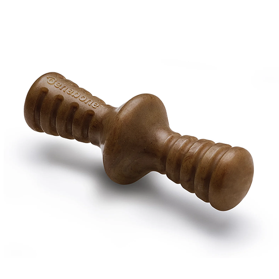 Zaggler Rolling Peanut Butter Flavored Dental Chew Dog Toy
