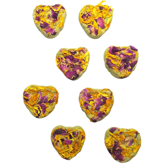 Hay Flower Mini Cakes Small Animal Treat