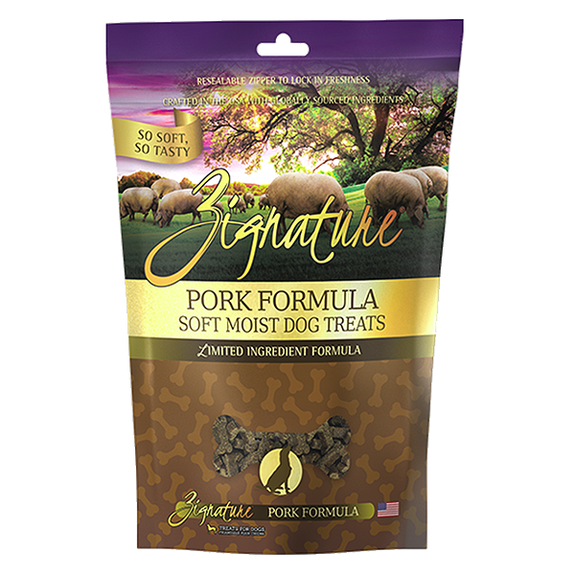 Pork Formula Limited Ingredient Soft Moist Grain-Free Training Dog Treats