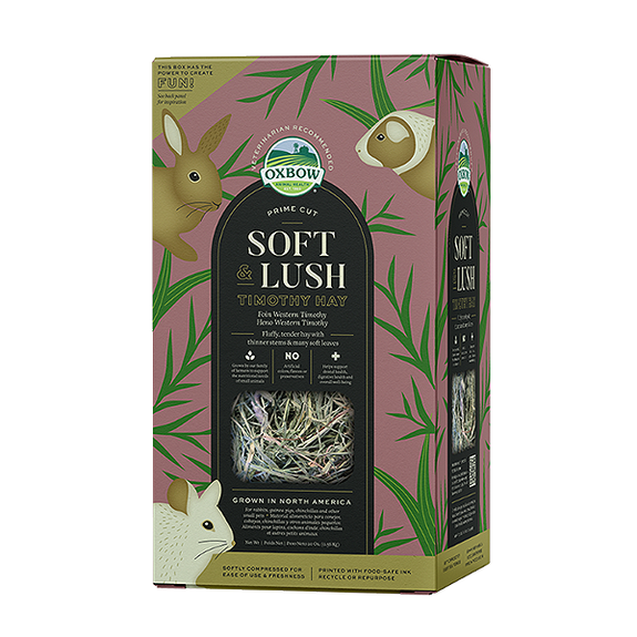 Prime Cut Soft & Lush Timothy Hay Small Animal Food