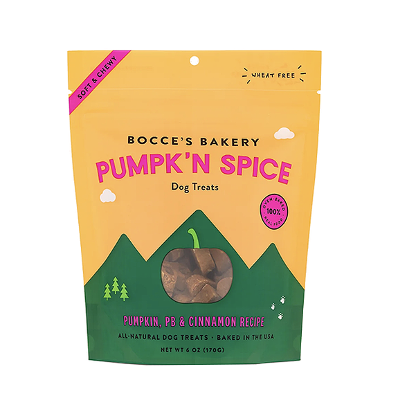 Pumpk'n Spice Soft & Chewy Dog Treats