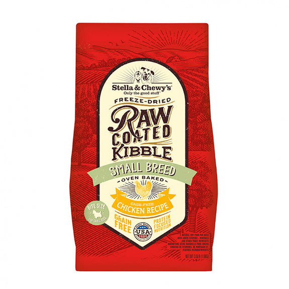 Raw Coated Kibble Cage Free Chicken Recipe Small Breed Grain-Free Dry Dog Food