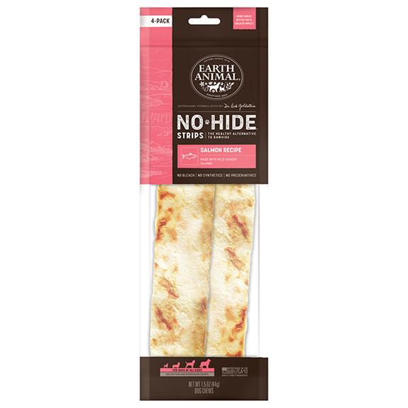 No-Hide Salmon Strips Rawhide Alternative Dog Chew